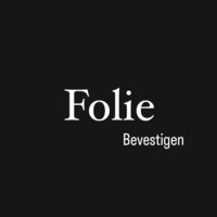 Folie Bevestigen