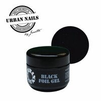 Foil gel Black Urban Nails