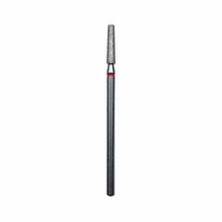 Frustum Bit Rood L-10mm &middot; &Oslash;2,5mm Manicure