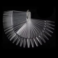 Colorpops Coffin Clear 50 stuks met ring