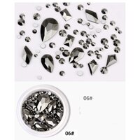 Rhinestones Mix 06 Antraciet