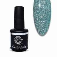 Reflective Gel Polish RGP07 Turquoise Urban Nails Turquois