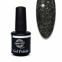 Reflective Gel Polish RGP06 Zwart Urban Nails Black