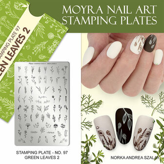 Moyra Stamping Plate 097