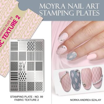 Moyra Stamping Plate 099