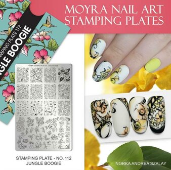 Moyra Stamping Plate 112