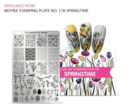 Moyra Stamping Plate 118