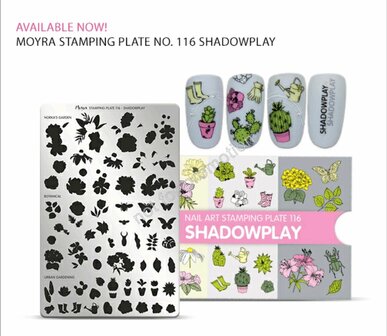 Moyra Stamping Plate 116 Shadowplay