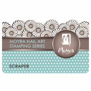 Moyra Stamping Scraper 02 (Turquoise)