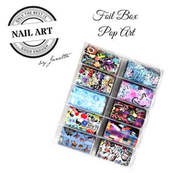 Foil Box POP ART (10x folie)