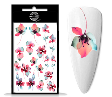 -SOLD OUT- Waterdecals | Flower Garden | Nail Tattoo 35