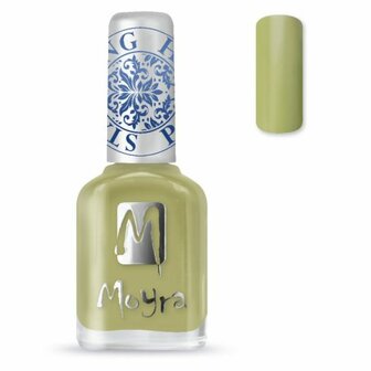 Moyra Stamping Polish SP15 Light Green