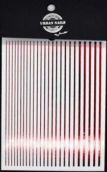 Nail Art Sticker 21 rood