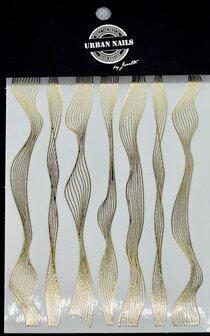 Nail Art Sticker 25 goud