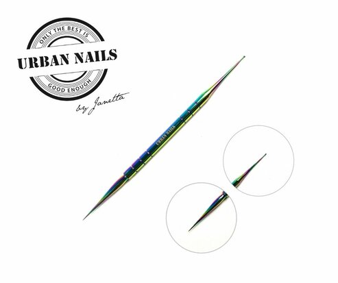 Urban Nails Nailart needle Rainbow Mini + Dottingtool