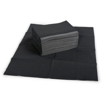 Table Towels Zwart (50 stuks)