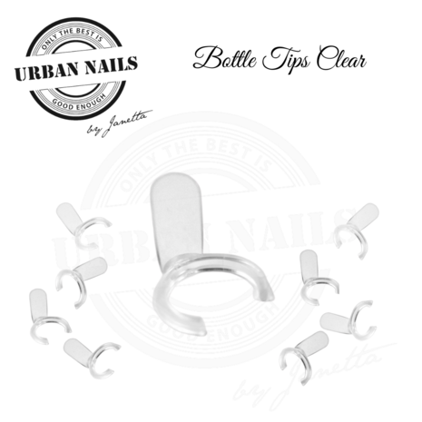 Bottle Tips Clear  (50 stuks)