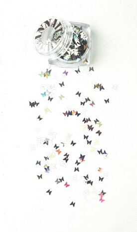 ButterFly Inlay Glitter 02