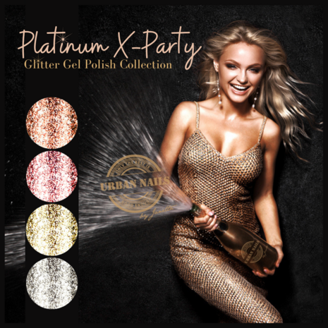 Platinum X-Party Glitter Gelpolish Collection