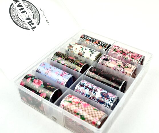 Foil Box Beautifull Flowers