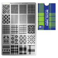 Moyra Stamping Plate 002 - Fabric Texture