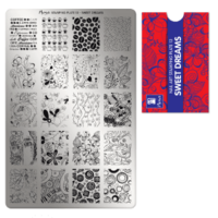 Moyra Stamping Plate 013 - Sweet Dreams