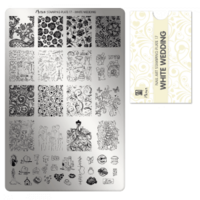 Moyra Stamping Plate 017 - White Wedding
