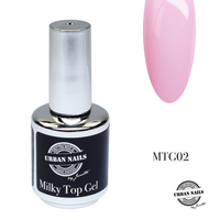 Milky Top Gel 02 Urban Nails (no wipe topcoat)