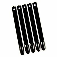 Colorpops Oval 50 stuks aan ring Zwart/Black