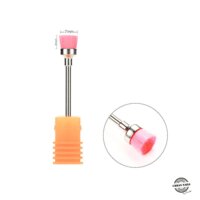 Cuticle Brush bit roze haren