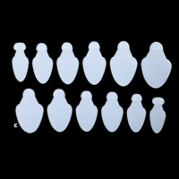 Dual Nail Forms Silicone Mould C