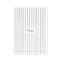 Moyra Nailart Strips Chain 02 Silver