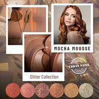 Mocha Mousse Glitter Collection Urban Nails
