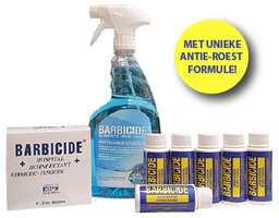 Barbicide; Desinfectie Spray - 6 Bullets + Gratis Spray Flacon;