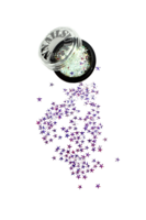 Glitter inlay; 3D Star Juwel 02;