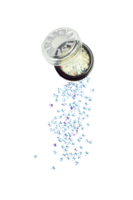 Glitter inlay; 3D Star Juwel 03;