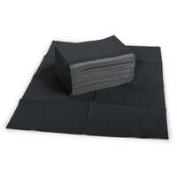 Table Towels Zwart (125 stuks)