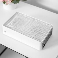 Ulka Nano Tafelafzuiger wit - dubbele ventilator