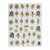 Kerst Nailart Sticker NASIV-8 gold
