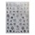 Kerst Nailart Sticker NASIV-10 silver