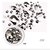 Rhinestones Mix 02 Antraciet