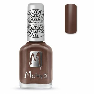 Moyra Stamping Polish SP37 Chocolate Brown