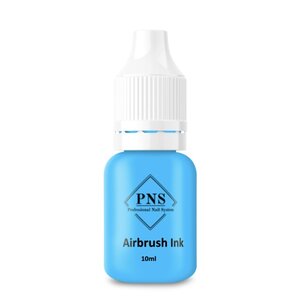 PNS Airbrush paint 28 fluor blauw 10ml