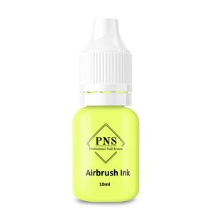 PNS Airbrush paint 29 fluor geel 10ml