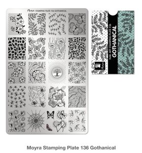 Moyra Stamping Plate 136 - Gothanical