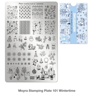 Moyra Stamping Plate 036 - Winter is Coming