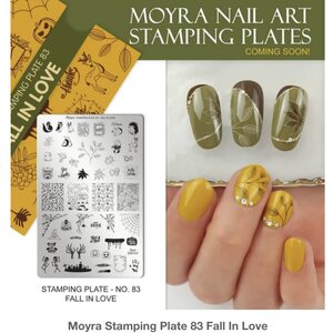 Moyra Stamping Plate 083 - Fall In Love