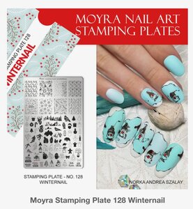 Moyra Stamping Plate 128 - Winternail