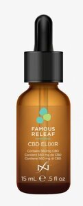 Famous Releaf CBD Elixer 15ml (pedicure)