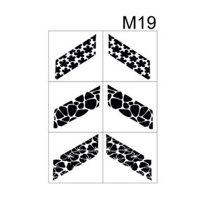 PNS Airbrush Sjabloon M19